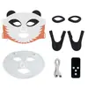 Dispositivo de Mascarilla de Belleza con Compresa Fría Transfronterizo, Dispositivo de Mascarilla Fotónica Infrarroja de Cuatro Colores, Dispositivo de Belleza de Mascarilla de Silicona LED Fda510K