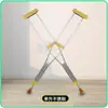Muletas axilares dobles médicas Almohadillas antideslizantes para personas discapacitadas Muletas de resorte de acero inoxidable para ancianos para ayudar a caminar y caminar