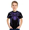 Nueva camiseta deportiva casual para niños, hombres y mujeres, impresión digital, ropa para niños, hombres y mujeres, fitness, fabricantes T Source, manga corta 3D