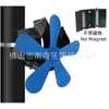 Pinza Magnética Tipo Tubo de Cigarrillo Comercio Electrónico Transfronterizo Amazon Chimenea de Leña Fuego Real con Energía Térmica Ventilador de Chimenea de Pared