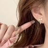 Aretes de plata 925 colección de liquidación oferta especial aretes estilo coreano aretes personalizados temperamento de alta gama aretes de puesto mercado nocturno