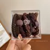 Elástico de Cabelo Alargado e Durável, Scrunchie Espesso e Altamente Elástico Que Não Machuca o Cabelo, Elástico de Borracha, Elástico para Rabo de Cavalo Preguiçoso, Acessório de Cabelo de Aparência Sofisticada