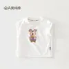 Camiseta de bebê, body infantil, colete de verão sem mangas, algodão puro Classe A, com abertura nos ombros para recém-nascido, estilo coreano, desenho animado, roupa para atividades ao ar livre