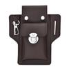 Bolsa de Cintura Nova Atualizada para Celular Masculino Estojo de Couro para Celular de Obra Pode Guardar Carteira de Cigarros Chaveiro Pendurado Especial para Usar no Cinto