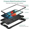 Case Protetor de Tablet de Silicone com Máxima Capacidade Anti-Queda Aplicável em Fronteiras Samsung Tab S11 X730/X736B