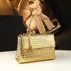 Design de Nicho 2026 Nova Moda Bolsa de Ombro Trançada Bolsa de Mão de Couro Genuíno Feminina Bolsa Tote Transversal para Mães de Meia-Idade