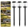 Luz de Parede Solar para Exterior Jardim à Prova d'Água Luz para Gramado Luz de Chão para Jardim LED Indução Automática Luz de Paisagem