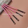 Pincel de maquillaje de buena calidad en stock de Shenzhen, pincel pequeño de pelo de caballo para sombras de ojos, pincel floreciente, pincel básico para sombras de ojos, herramientas de maquillaje