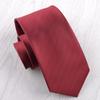 Estilo Coreano Formal de Negocios Rojo Corbata para Novio Formal de Negocios Casual para Hombres Padrinos de Boda Delgada y Estrecha Corbata para Mujer de Moda
