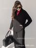Traje casual de estilo europeo y americano, nuevo conjunto de dos piezas de color liso para mujer