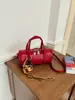 Bolso de mano de alta gama transfronterizo para mujer, nuevo bolso Boston retro de moda, versión coreana bolso de hombro cruzado para el día a día