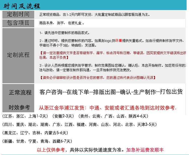 时间及流程