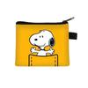 Porta-moedas Fofo do Snoopy Porta-Cartão de Chave para Crianças Alunos do Ensino Fundamental Masculino e Feminino Desenho Animado Bolsa de Armazenamento Portátil Atacado Mini