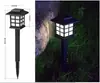 Luzes de jardim solares transfronteiriças luzes solares externas à prova d'água luzes de inserção no solo iluminação de jardim e pátio luzes de gramado atacado