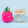 Bloque de construcción de arcilla transfronterizo, fruta del dragón squishy, ASMR de fruta realista, juguete crujiente y satisfactorio para aliviar el estrés, caja colorida, venta al por mayor
