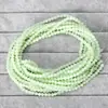 Cuentas de imitación de jade de porcelana, cristal, diamante de 2/3/4/6/8 mm para tocado, accesorios para zapatos, cuentas de vidrio de doble punta