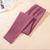 Calça Longa Feminina Roupa Íntima Feminina Calça da Linha Feminina Calça de Pijama Calça Fina de Caxemira de Inverno Calça de Lã Calça Quente Roupa Externa Calça Legging Casual