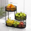 Bandeja de frutas criativa, cesta de frutas para sala de estar, expositor de lanches e frutas secas para mesa, mesa de centro, mesa de jantar, prateleira de armazenamento multicamadas