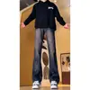 Oferta Especial de Liquidación No elegible para devolución de 7 días sin motivo, jeans americanos de alta calle para hombre, disponibles para dropshipping