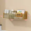Estante de Pared Artefacto para Dormitorio Estantería de Noche para Dormitorio de Estudiantes Colgante de Pared sin Taladro Cesta Colgante para Litera Inferior