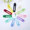 Pinza Redonda de Pato de Doble Punta Brillante de 6 cm, Pinza para el Cabello de Alta Calidad en Colores Macarrón, Pinza Lateral, Pinza para Flequillo, Accesorio de Pinza Base para Manualidades