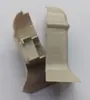 Cantoneira de Rodapé de Polímero de 8cm Conexão de Plástico PVC para Rodapé de Piso Tampa de Conexão