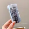 Cuerda Negra Simple para el Cabello, Gama Alta, Goma Elástica de Alta Elasticidad, Goma para el Cabello, Sin Marca, Sin Daño al Cabello, Goma para el Cabello, Accesorio Versátil para el Cabello para la Vida Diaria de las Mujeres