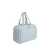 Nueva Bolsa de Cosméticos de Doble Apertura Amplia con Gran Capacidad y Bolsa de Almacenamiento de Artículos de Tocador Portátil Dividida para Mujeres, Atractiva y Esencial para Viajes
