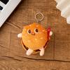 Lindo Peluche de Hamburguesa y Papas Fritas de Dibujos Animados, Muñeco de Comida Gourmet, Llavero Colgante, Muñeco para Máquina Vending al Mayoreo