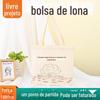 Impressão colorida digital inferior e sem laterais bolsa de lona portátil propaganda de empresa educacional bolsa de algodão sacola de compras publicitária personalização