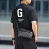 Bolso Cruzado de Hombro Único para Hombre Moda Coreana Nuevo Bolso para Hombre Casual Cuadros Ins de Moda Europea y Americana Bolso Cuadrado Pequeño Venta al por Mayor