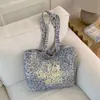 Bolso de Tote Nuevo Diseño de Nicho Coreano 2026 Bolso Casual para Mujer Gran Capacidad Bolso de Hombro Bolso para Viajero Perezoso
