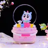 Bola de Cristal Musical con Nieve y Luz Estilo Ins Soñador Nube Flotante Canción de Amor, Exquisito Regalo para Niñas, Dropshipping