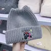 Agente de Compras Coreano Dongdaemun Estilo Nuevo Lindo Dibujo Animado Gorro de Punto Japonés Casual Versátil Adelgazante Facial Gorrito Pequeño
