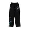 Novedad Primavera y Otoño Galería DEPT Pantalones Estampados con Letras y Salpicaduras de Tinta Pintados a Mano Holgados de Calle Europea y Americana Tendencia Casual