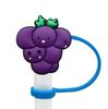 Tampa de Palito com Tema de Frutas Desenho Animado Tampa de Palito Plug de Silicone Anti-Poeira Decoração Fofa para Palito Pronta para Venda