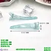 Clip de Tubarão Colorido Gelatinoso com Laca Brilhante de 4cm Clip Oval Robusto Clip para Franja Materiais e Acessórios para Acessórios de Cabelo Feitos à Mão DIY