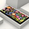 Funda de Teléfono Pintada con Flores Más Vendida en Aliexpress S25Ultra Funda Anticolisión A71 Funda de Silicona S23 Agujero de Precisión Funda de Cobertura Total