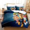 Ropa de cama con estampado digital 3D del equipo Wang Wang transfronterizo, fundas de edredón, juegos de cama de tres piezas lindos, fabricantes de AliExpress
