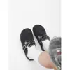 Sapatos Birkenstock de Feltro de Lã Retrô para Outono e Inverno para Mulheres 2026 Novo Estilo Sapatos Meio Aberto Fechados Sapatos Individuais com Adição de Lã Neve Sapatos Casuais