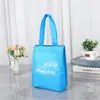 Bolsa Térmica para Pasteles Plegable Personalizable Rastreador Algodón Perlado Impermeable Bolso de Mano Fuerte para Barbacoa No Tejido en Relieve Bolsa de Hielo