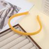 Diadema tejida de lana nueva Cuerpo DIY Combinación con todo Simple Diadema delgada Color sólido Dulce Banda para el cabello para niños Diadema