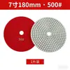 Disco de Esmerilhar a Água Diamantado Zhongxing de 5 polegadas, 6 polegadas, 7 polegadas para Polimento de Pedra, Piso de Cimento, Azulejos e Revestimentos de Piso com uma Esmerilhadeira a Água