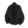 Chaqueta Tres Pruebas Arrugada Pilot Coach 2026 Nueva Chaqueta Casual para Hombre Moda Chaqueta Abrigo Talla Grande Hombre