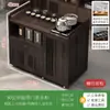 Mesa de té móvil, mesa de té pequeña, gabinete de té para el hogar con ruedas, carrito de té, mesa de té Kung Fu, tetera, juego de bandeja para juego de té integrado