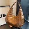 Bolso de gran capacidad bolso de mujer 2023 nuevo diseño nicho de alta gama estilo occidental bolso bandolera retro popular bolso dumpling
