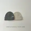 Gorro para Bebé Otoño e Invierno Simple Cálido y a Prueba de Frío Gorro de Lana Tejido para Niños y Niñas, Moderno y Versátil Gorro con Protección para las Orejas Gorro Frío Coreano