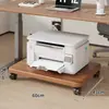 Suporte para impressora, suporte de chão para unidade principal, prateleira de armazenamento sob a mesa para casa, armário de armazenamento para copiadora de escritório