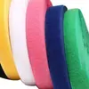 Fábrica em estoque cor nylon fivela de velcro fivela de velcro preta fivela de velcro branca mista velcro atacado