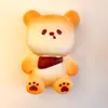 Estilo Mismo de Xiaohongshu Juguete Squishy de Pan de PU Rebote Lento Comida Realista Juguete para Aliviar el Estrés Suave y Pegajoso Juguete para los Dedos